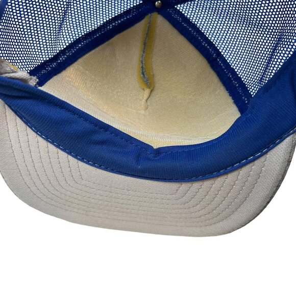 Vintage Novelty Comedy Trucker Snapback Hat Cap Hurricane Coconut Tree Dad Joke - Picture 10 of 10